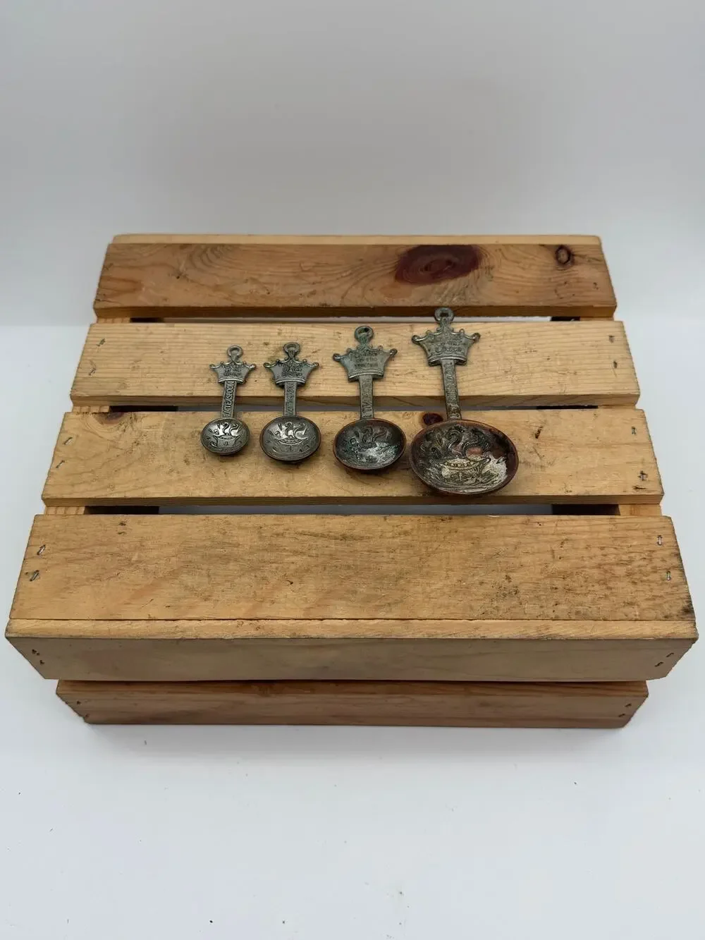 Vintage Pewter Crown 